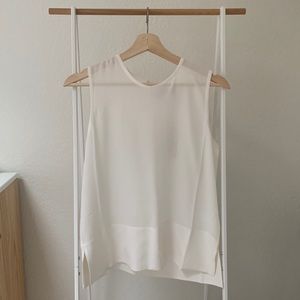 Sheer Everlane Silk Tank